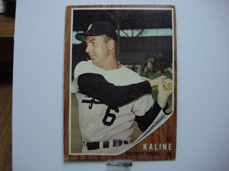 1962 Topps Al Kaline Detroit Tigers #150 Baseball Card