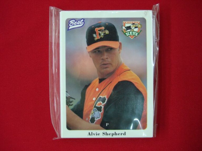 1996 Frederick Keys minor league baseball team set in original packaging