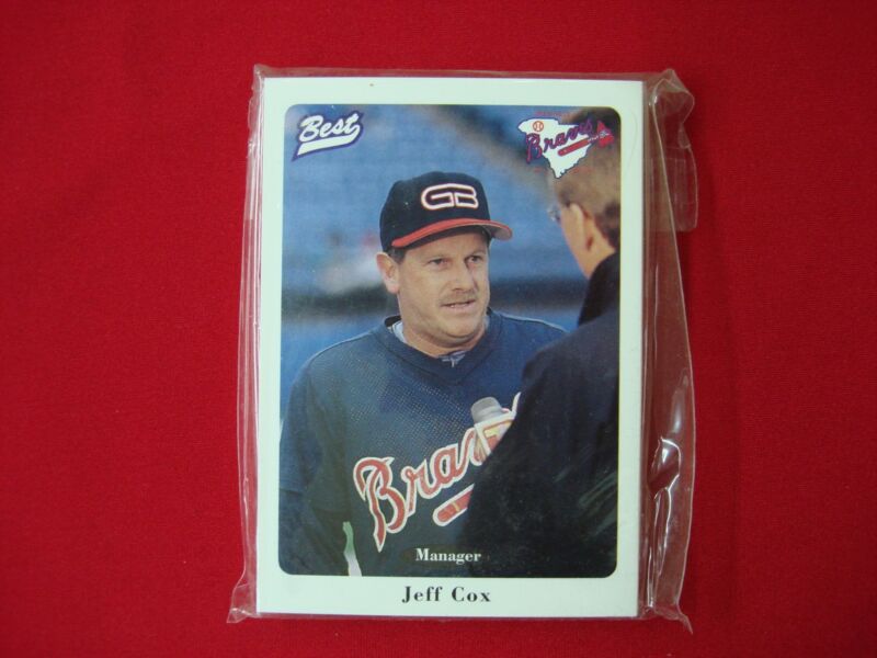 1996 Greenville Braves Minor League Team Set with Andruw Jones