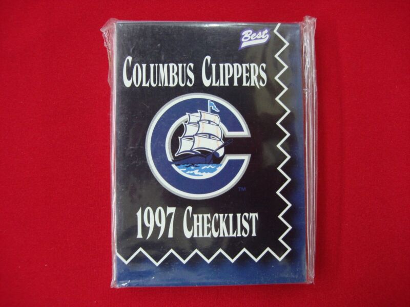 1997 Columbus Clippers Minor League Baseball Card Set with Rick Ledée