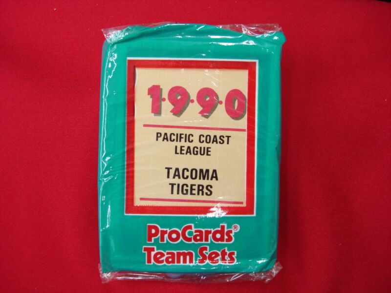 Factory sealed 1990 Tacoma Tigers ProCards Minor League Baseball Team Set