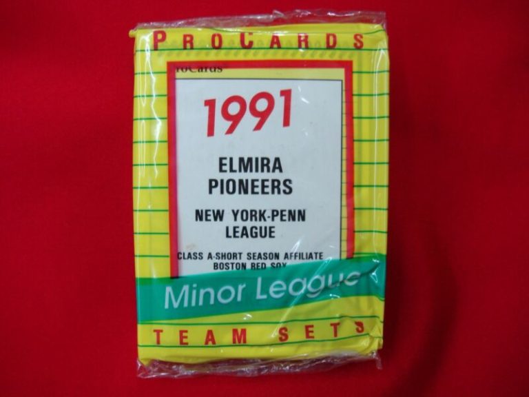 1991 Elmira Pioneers Pro Cards Factory Sealed