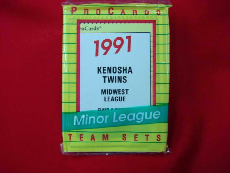 1991 Kenosha Twins ProCards Minor League Baseball Card Set (Denny Hocking)
