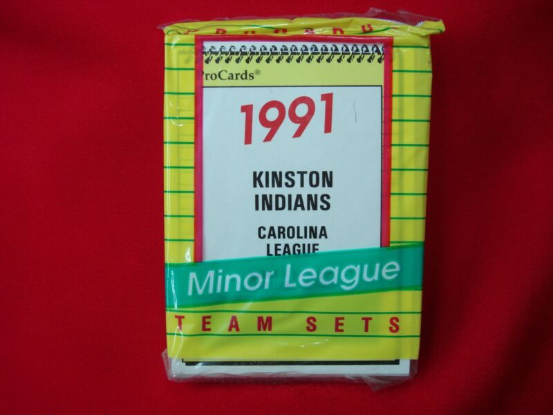 1991 Kinston Indians Pro Cards Factory Sealed - Brian Giles & Team Set