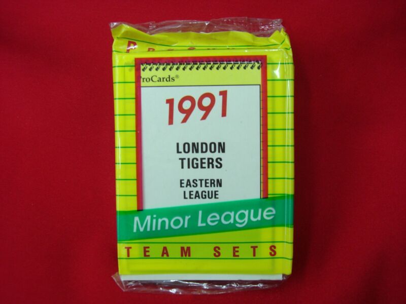 1991 London Tigers ProCards Minor League Baseball Card Set (Sealed)