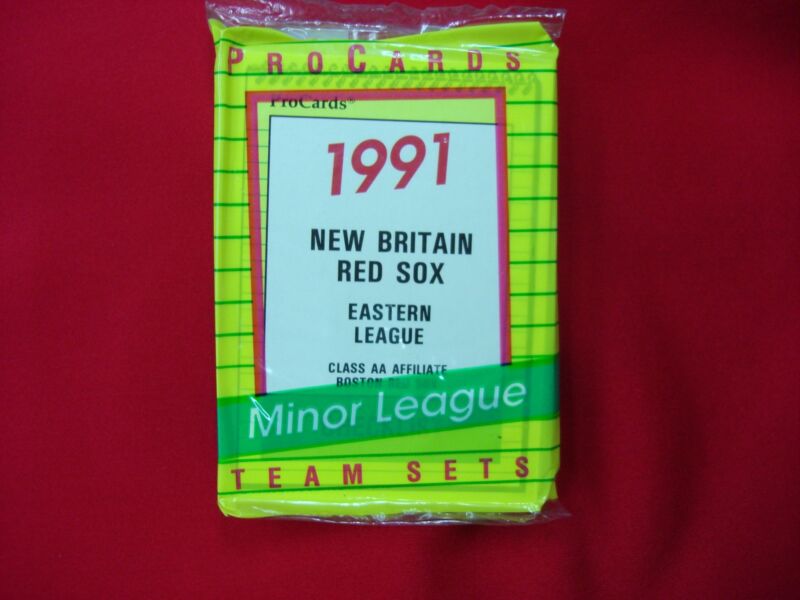 1991 New Britain Red Sox ProCards Team Set