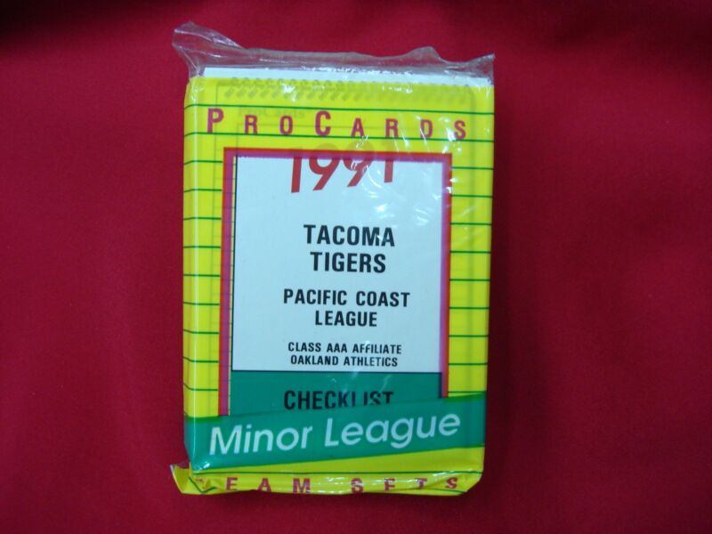 1991 Tacoma Tigers ProCards MLB Team Set