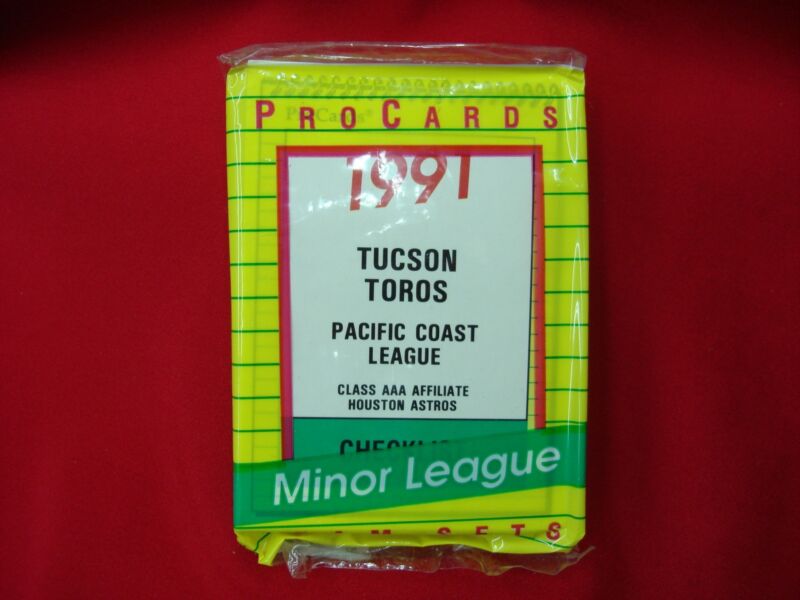 1991 Tucson Toros ProCards Team Set featuring Kenny Lofton