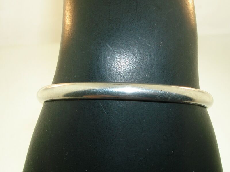 Vintage Sterling Silver Cuff Bracelet by 'D' - 925 Hallmarked