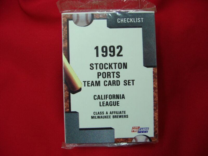 1992 Fleer ProCards Stockton Ports Team Set