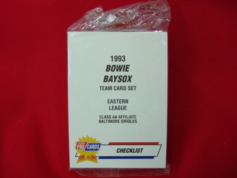 1993 Bowie Baysox ProCards Team Set - Factory Sealed