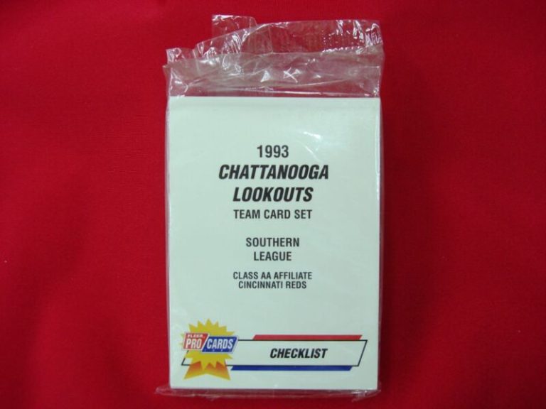 1993 Chattanooga Lookouts Fleer ProCards MLB Team Set
