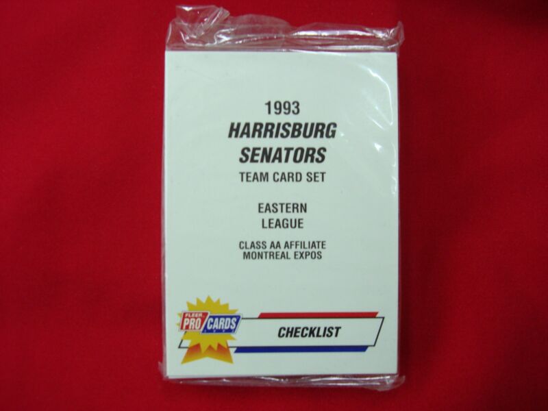 1993 Harrisburg Senators ProCards baseball card set