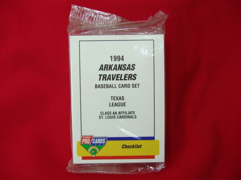 1994 Arkansas Travelers MLB Team Set - Fleer ProCards