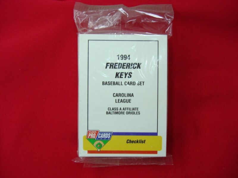 Sealed 1994 Frederick Keys ProCards Team Set
