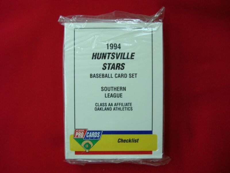 1994 Fleer ProCards Huntsville Stars Team Set (Jason Giambi) - Factory Sealed