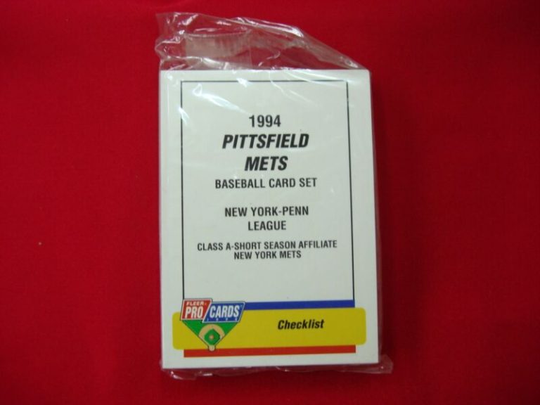 1994 Fleer ProCards Pittsfield Mets Team Set - Sealed! Featuring Jay Payton
