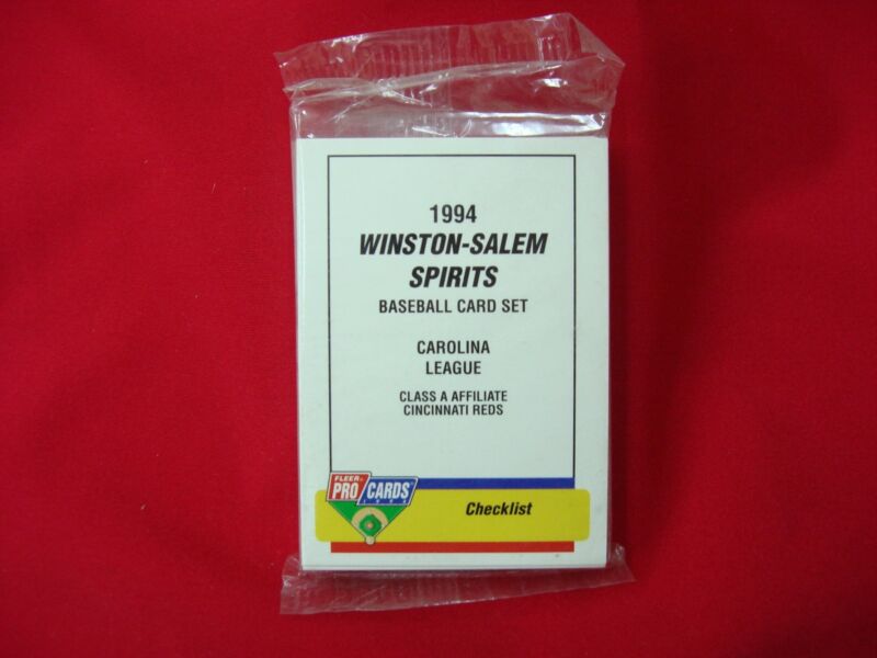 1994 Winston-Salem Spirits factory sealed baseball card set by Fleer ProCards