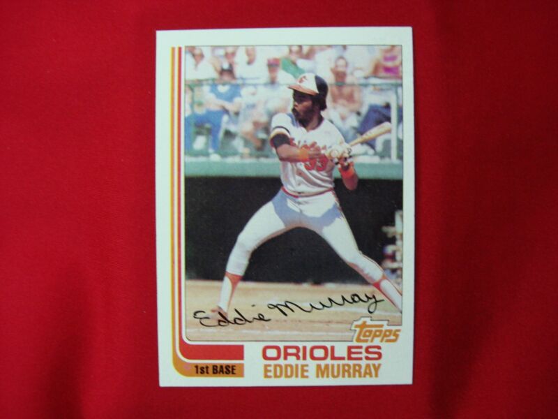 1982 Topps Eddie Murray baseball card #390