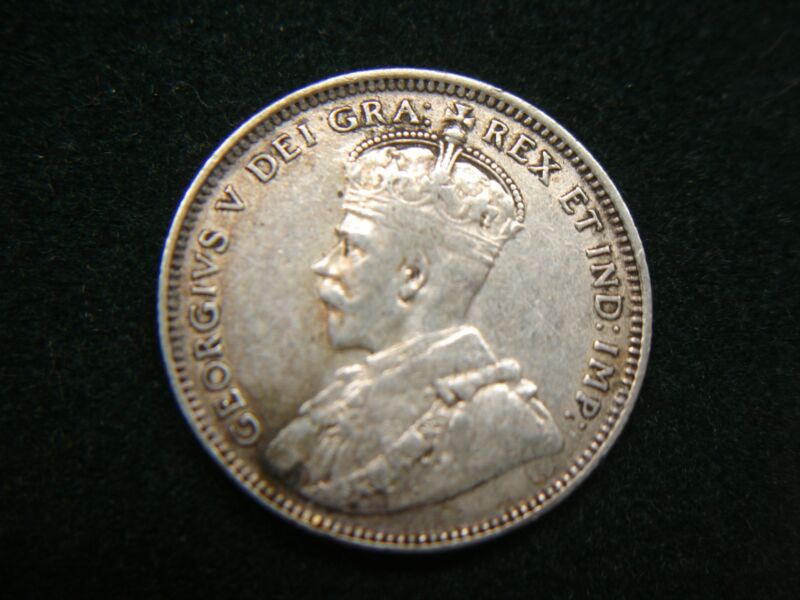 1912 Newfoundland 20 Cents silver coin