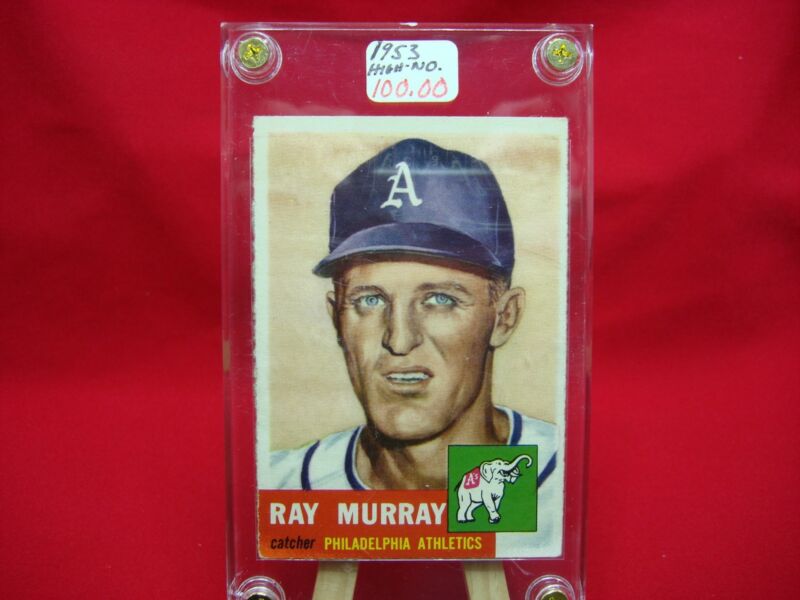 1953 Topps High Number Ray Murray #234 Philadelphia Athletics Baseball Card (PSA Graded)