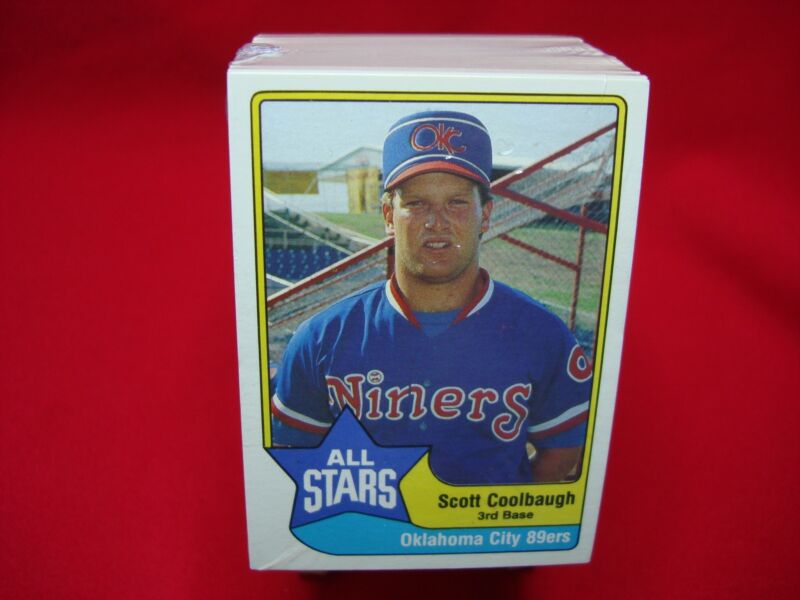 1989 Scott Coolbaugh Oklahoma City 89ers baseball cards