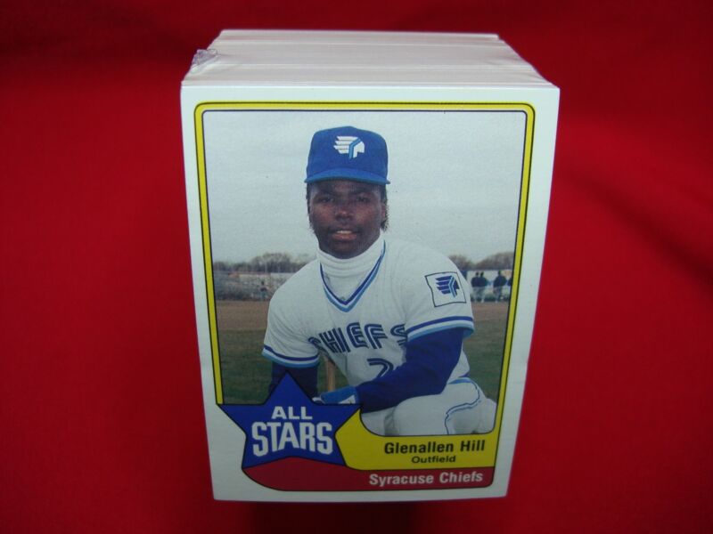 1989 TCMA/CMC All-Star Glenallen Hill Syracuse Chiefs AAA Baseball Cards