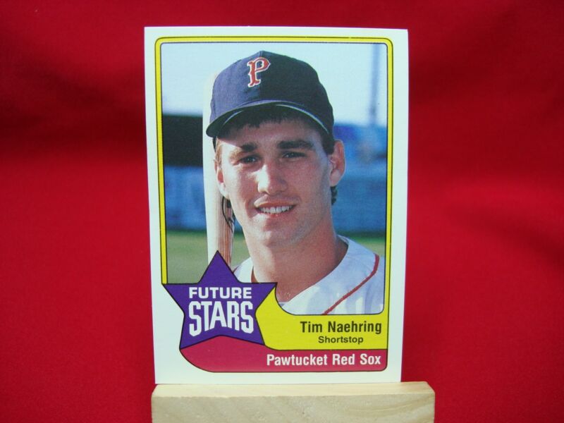 1989 TCMA/CMC Future Stars Baseball Card of Tim Naehring, Pawtucket Red Sox AAA