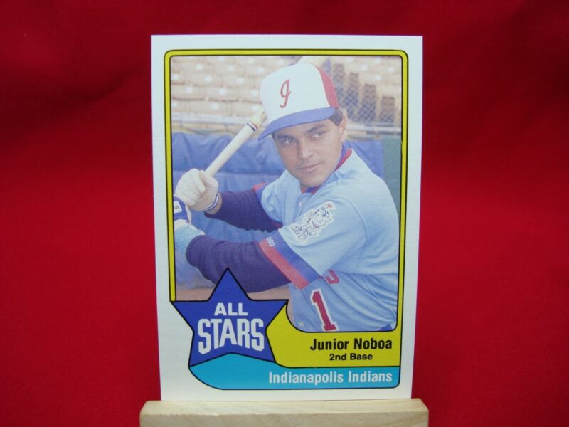 1989 TCMA/CMC All-Star Junior Noboa Indianapolis Indians AAA Baseball Cards