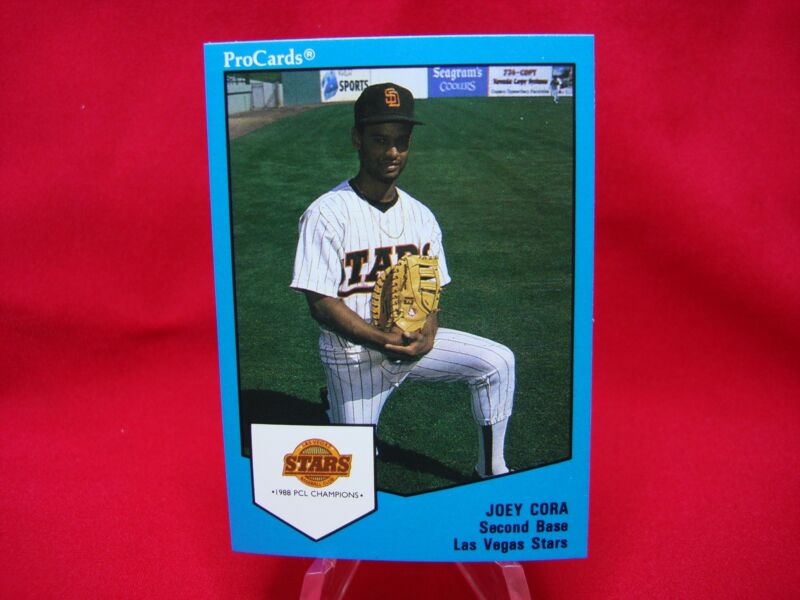 1989 Joey Cora Las Vegas Stars ProCards Minor League Baseball Cards