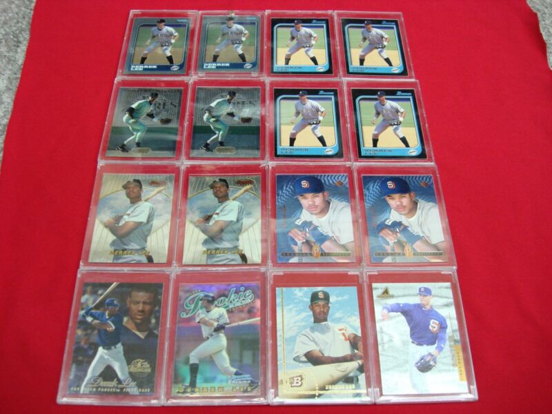 Derek Lee Baseball Card Collection