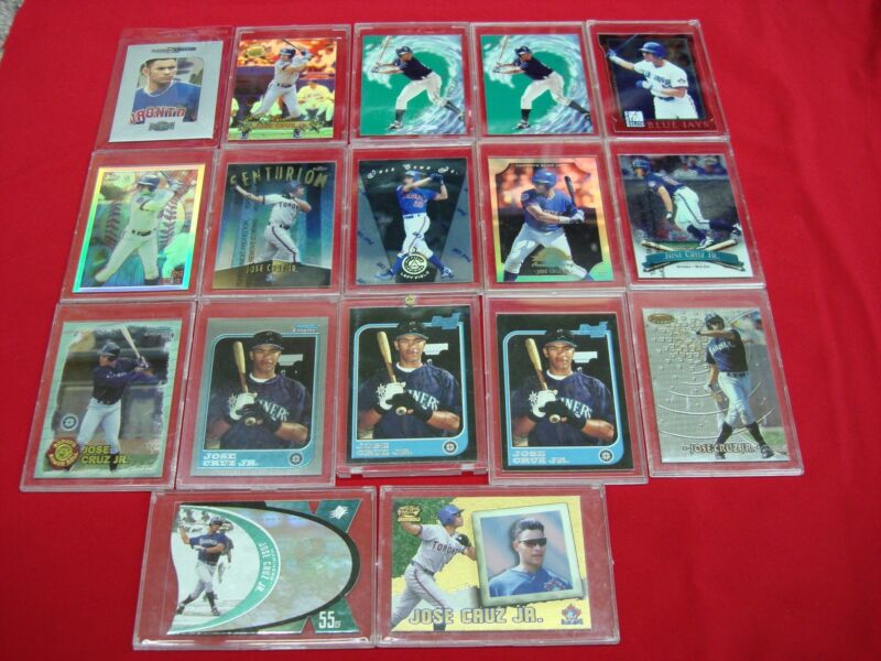 Jose Cruz Jr. baseball card collection