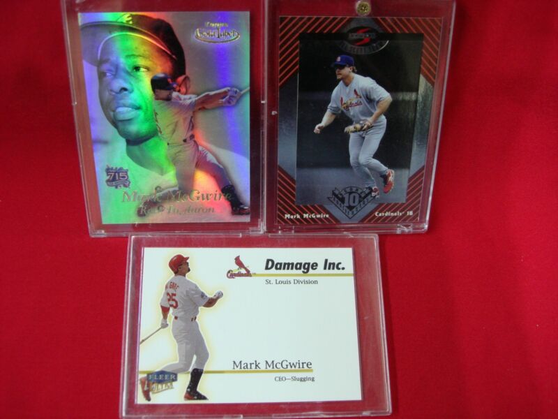 Mark McGwire Baseball Cards - St. Louis Cardinals Inserts