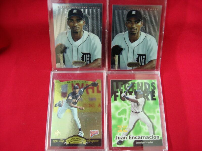 Juan Encarnacion baseball card set, Fleer SI Legends of the Future