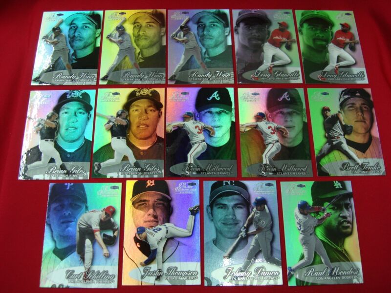 1999 Flair Showcase Power Row 3 Baseball Cards