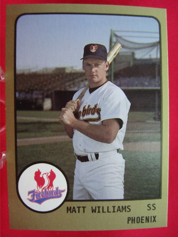 Matt Williams 1988 ProCards Minor League Baseball Card Lot