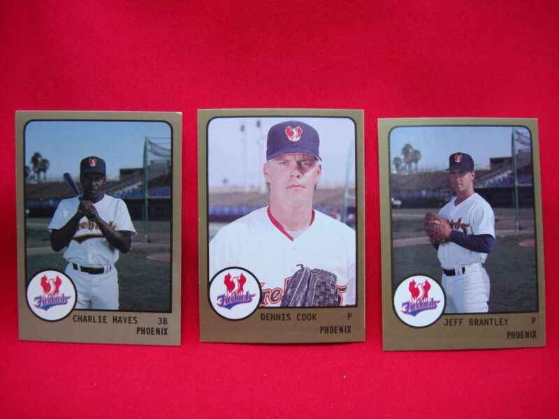 1988 ProCards Phoenix Firebirds Minor League Baseball Cards