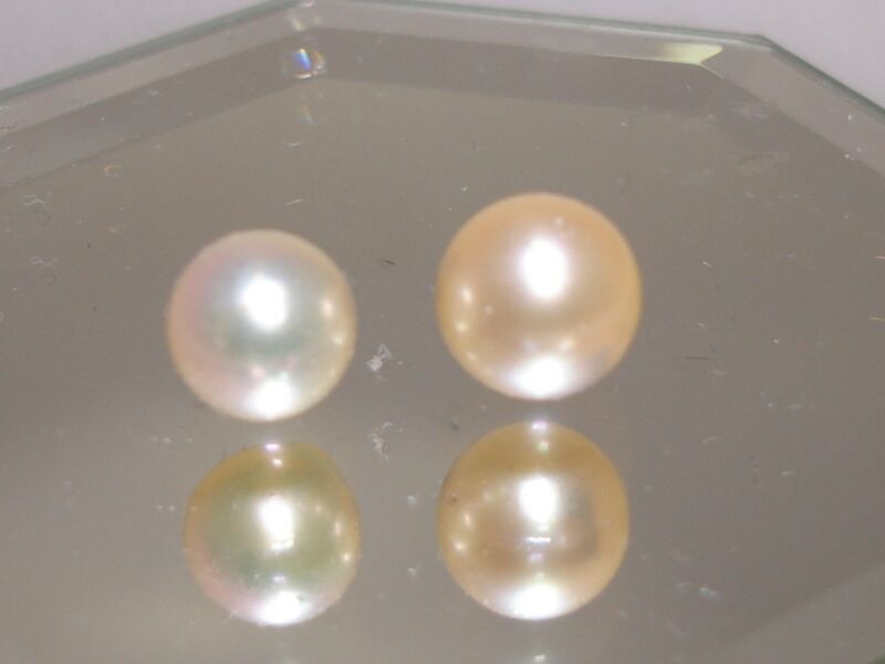 Vintage 1970s Mississippi River freshwater pearl necklace from Tiki's Treasure in Cape May, New Jersey