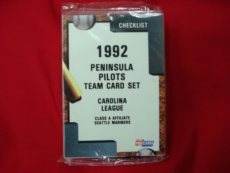 1992 Fleer ProCards Peninsula Pilots Team Set