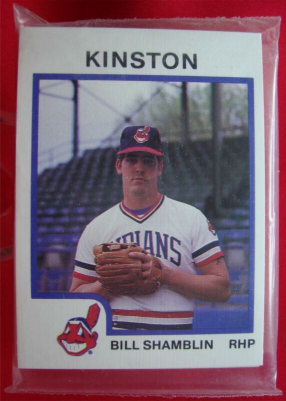 1987 Kinston Indians Procards Minor League Baseball Team Set