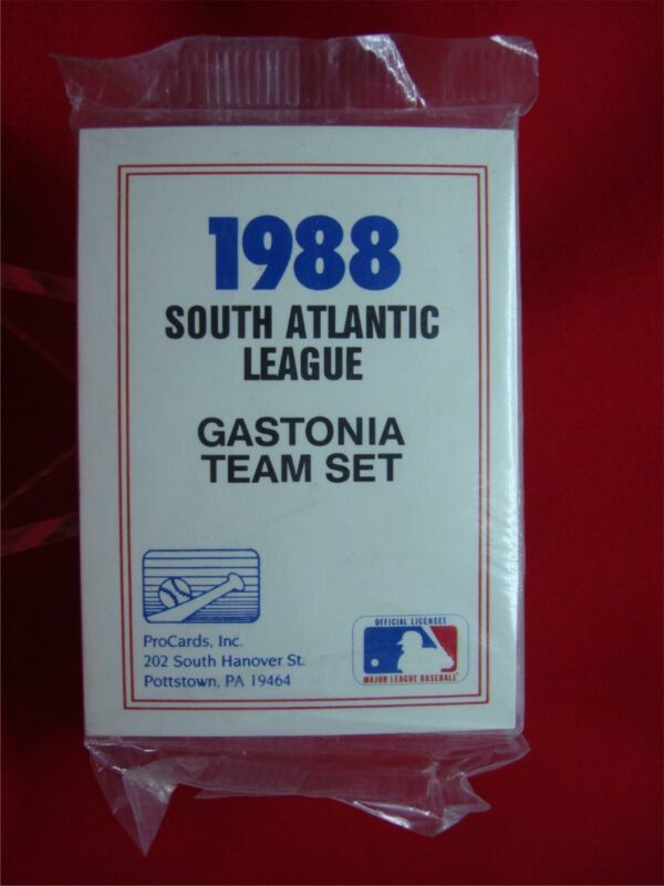1988 Gastonia Rangers ProCards Team Set - Wilson Alvarez Rookie Card