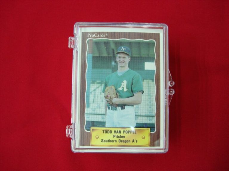 Todd Van Poppel 1990 ProCards Southern Oregon A's Complete Set (100 Cards) - Mint Condition