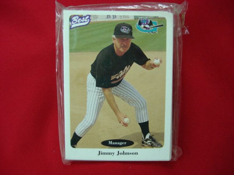 1996 Greensboro Bats minor league team set in original packaging