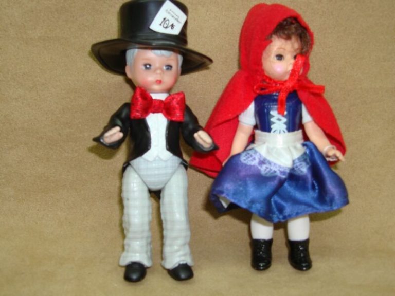 Vintage 2010 Madame Alexander McDonald's Happy Meal Dolls: Red Riding Hood & Mad Hatter