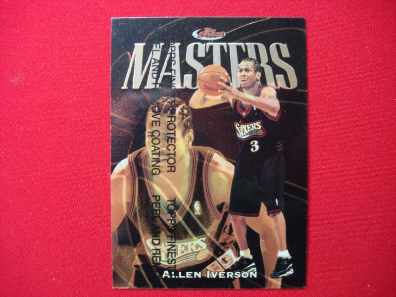 Allen Iverson 1997-98 Topps Finest - Masters #183 Basketball Card