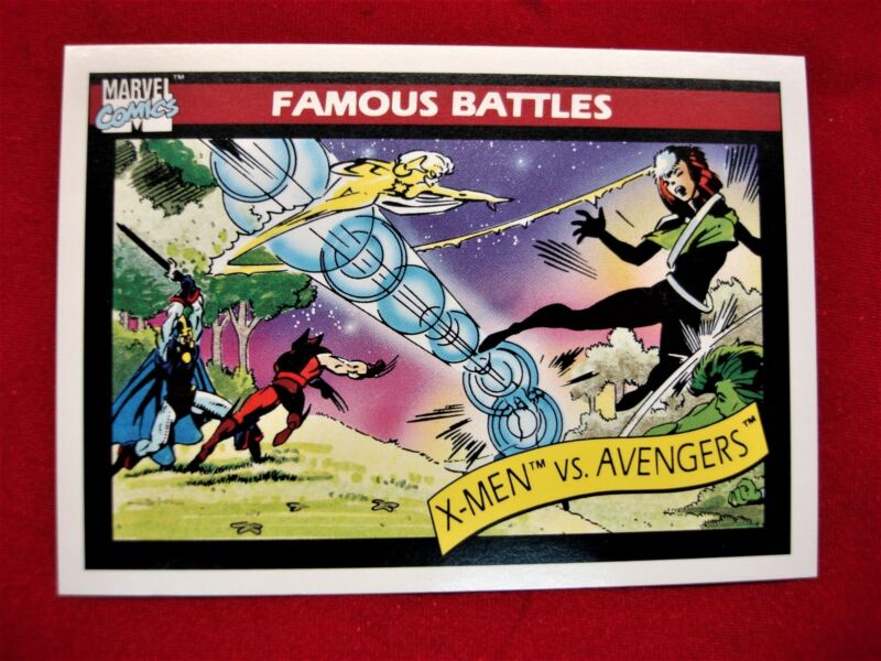 1990 Marvel Universe Impel X-Men vs Avengers #99 Comic Card in Excellent Condition