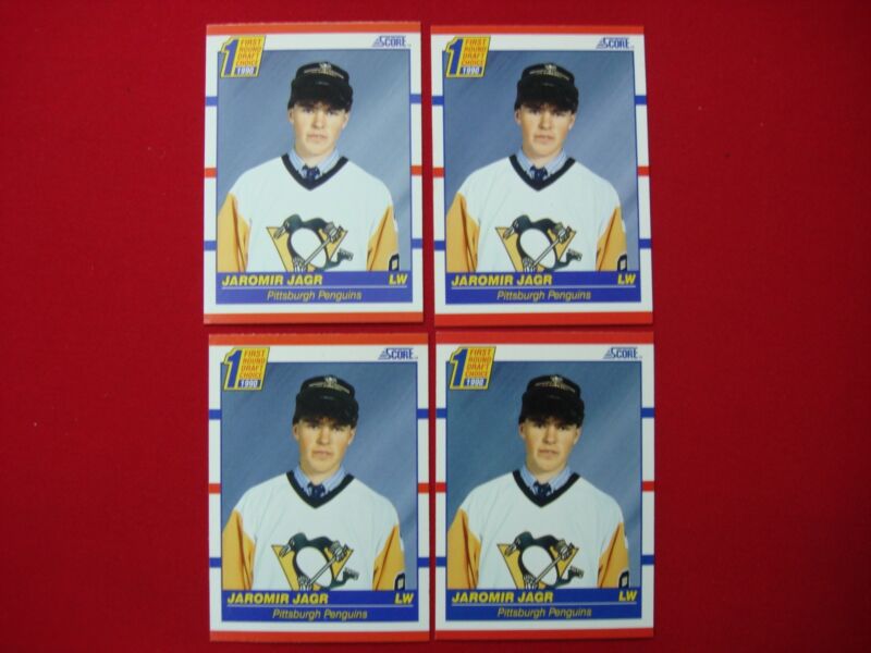1990-91 Score Jaromir Jagr Rookie Card #428