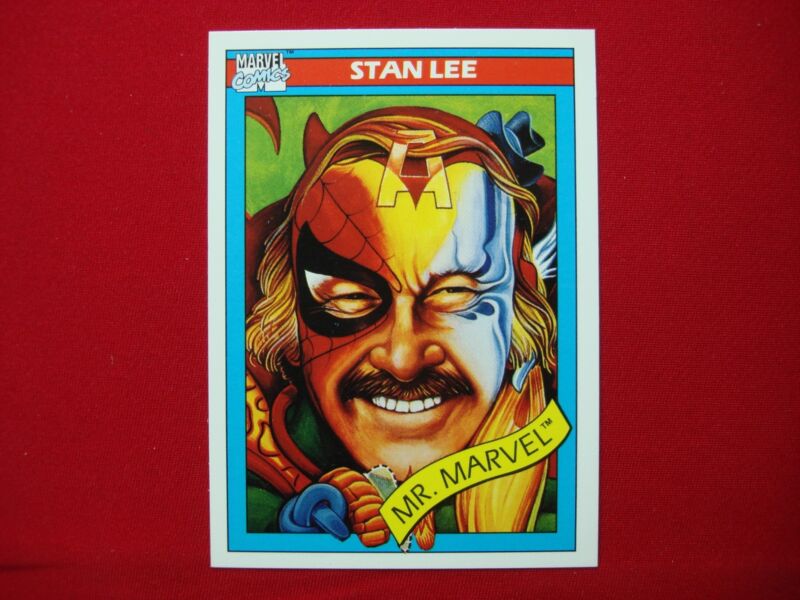 Vintage 1990 Stan Lee Mr. Marvel Trading Card #161 - Impel Marvel Universe Series 1