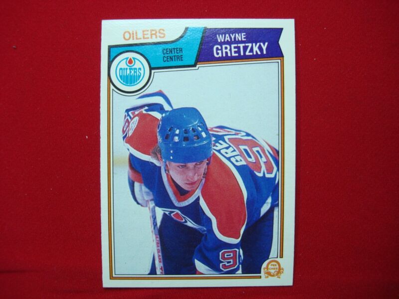 1983-84 Wayne Gretzky OPC Hockey Card #29 Edmonton Oilers