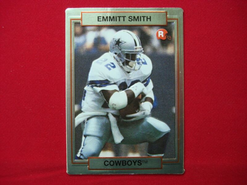 1990 Action Packed Emmitt Smith Rookie Card #34 RC Dallas Cowboys